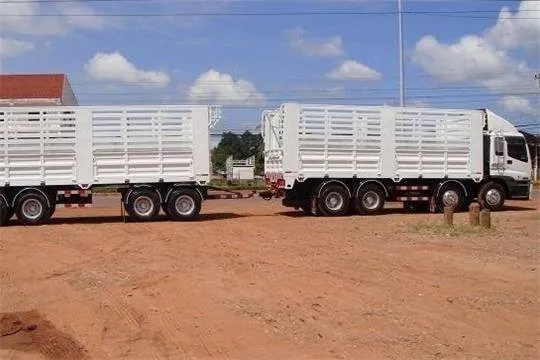Cargo Full Trailer Rear Cargo Trailer